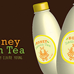 Font Bot Honey Lemon Tea Bottle